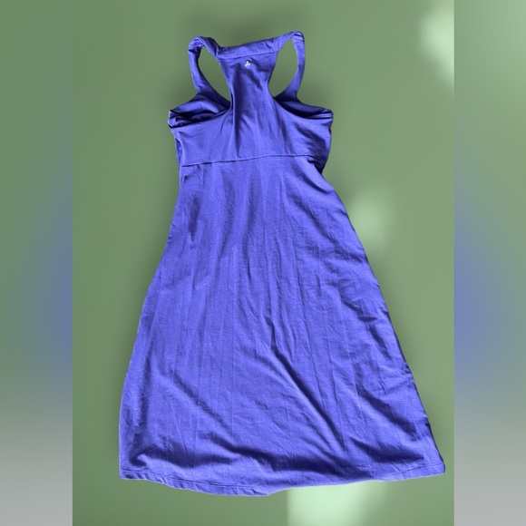 Prana Shauna Ultraviolet Racerback Shelf Bra Stretch Knit Athletic Dress Small - Picture 5 of 8